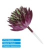 Unique Bargains Unpotted Realistic Textured Garden Decoration Artificial Succulent Plant 4 Pcs - 4 of 4
