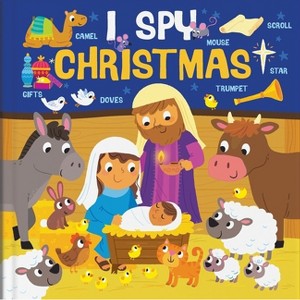I Spy Christmas - by  Deborah Lock (Hardcover) - 1 of 1
