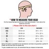 AHR RUN-G DOT German Style Motorcycle Half Helmet Open Face Cruiser Chopper Biker Skull Cap Helmet S/M/L/XL - 2 of 4