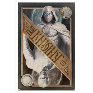 Trends International Marvel Moon Knight - Card Framed Wall Poster Prints - 1 of 4