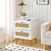 Nightstand End Table Side Table Bedside Table 17.7"L x 15.7"W x 23.6"H - 4 of 4