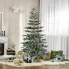 HONGGE 7ft King Noble Fir Artificial Christmas Tree Unlit - 2 of 4