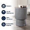 Louisa 19" Modern Art Deco Tambour Accent Table  - JONATHAN Y - 4 of 4