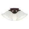 Livex Lighting Wynnewood 3 - Light Flush Mount in  Bronze - 2 of 4