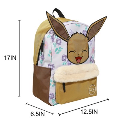 Pokemon Pokémon Eevee All-Over Print Characters 17" Adult Backpack — фото 4