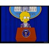 Men's The Simpsons Lisa for President Pull Over Hoodie - 2 of 4