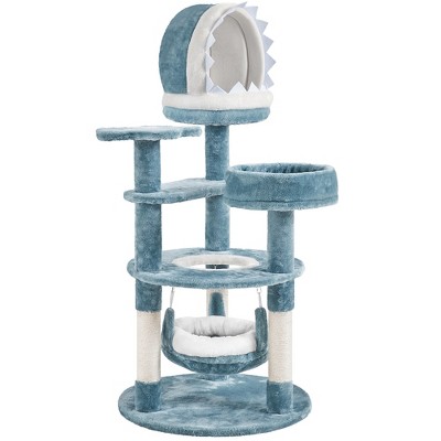 Teal best sale cat tree