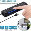 Boersma 7-Port USB 3.0 Hub – High-Speed Data Splitter with Smart Charging Port, Individual On/Off Switches, USB Extension for PC, Laptop, MacBook - 3 of 4