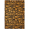 Kate Aurora Autumn Living Halloween Jack-O'-Lantern Pumpkins Orange & Black Ultra Plush Throw Blanket - 4 of 4