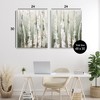 Stupell Industries Organic Birch Forest Trees 2pc Canvas Art Set - 3 of 4