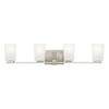 Roehm™ 4 Light Vanity Light Brushed Nickel - 3 of 4