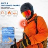 Mysuntown Balaclava Ski Mask,Winter Full Face for Cold Weather Skiing Snowboarding Motorcycle Riding, Warm Windproof UV Protection for Women Men - 2 of 4