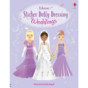 Sticker Dolly Dressing Weddings - by  Fiona Watt (Paperback) - 1 of 1