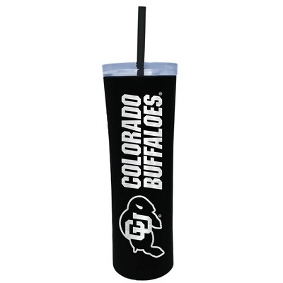 NCAA Colorado Buffaloes 18oz Stainless Steel Skinny Tumbler