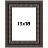 PosterPalooza | 3.5" Wide Ornate Black Picture Frame - UV Acrylic, Foam Board Backing, Hanging Hardware - 2 of 4