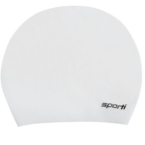 Sporti Long Hair Silicone Swim Cap - 1 of 4