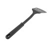 Unique Bargains Cooking Non-stick Heat Resistant Slotted Pancake Turner Spatula Black - 3 of 3