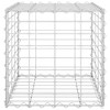 vidaXL Gabion Raised Bed Silver Steel Wire 15.7x15.7x15.7 in Durable - 4 of 4