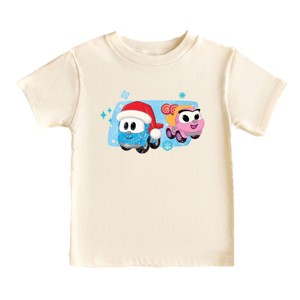 Leo the Truck Leo and Lea Holiday - Toddler Short Sleeve Graphic T-Shirt - 1 of 3