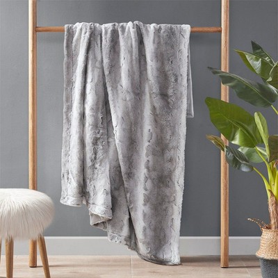 NicBex 60x70" Faux Fur Throw Blanket,Breathable Bedding Blanket,Soft Cold Blanket for Bedroom