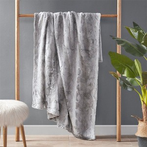 NicBex 60x70" Faux Fur Throw Blanket,Breathable Bedding Blanket,Soft Cold Blanket for Bedroom - 1 of 4