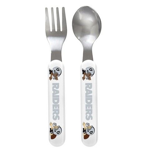 Fork & Spoon Set - Oakland Raiders