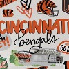 NFL Cincinnati Bengals Loco Fan Large Serving Tray with Handle - 2 of 3