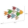 MHRC017 HAND PAINTED METAL FISH DECORATION WITH STAND - Sourcing Asia