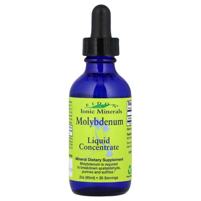 Eidon Ionic Minerals Molybdenum, Liquid Concentrate, 2 oz (60 ml)