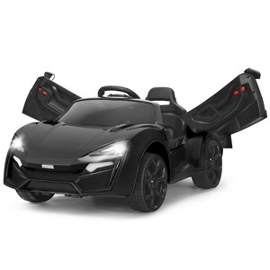Infans 12V Kids Ride On Car 2.4G RC Electric Vehicle w/ Lights MP3 Openable Doors - 1 of 4