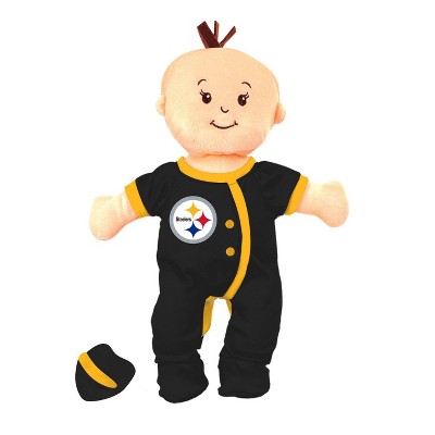 Pittsburgh Steelers Wee Baby Stella Officially Licensed NFL Soft Baby Doll