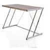 PAGED Home Office Desk Modern Computer Desk with Gold Metal Legs Simple Writing Desk for Office, Study - 4 of 4