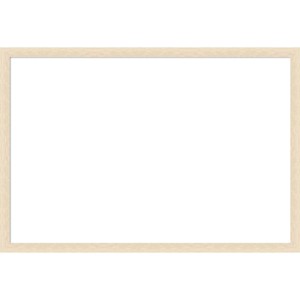 Amanti Art Woodgrain Stripe Blonde Framed Magnetic Dry Erase Board - 1 of 4