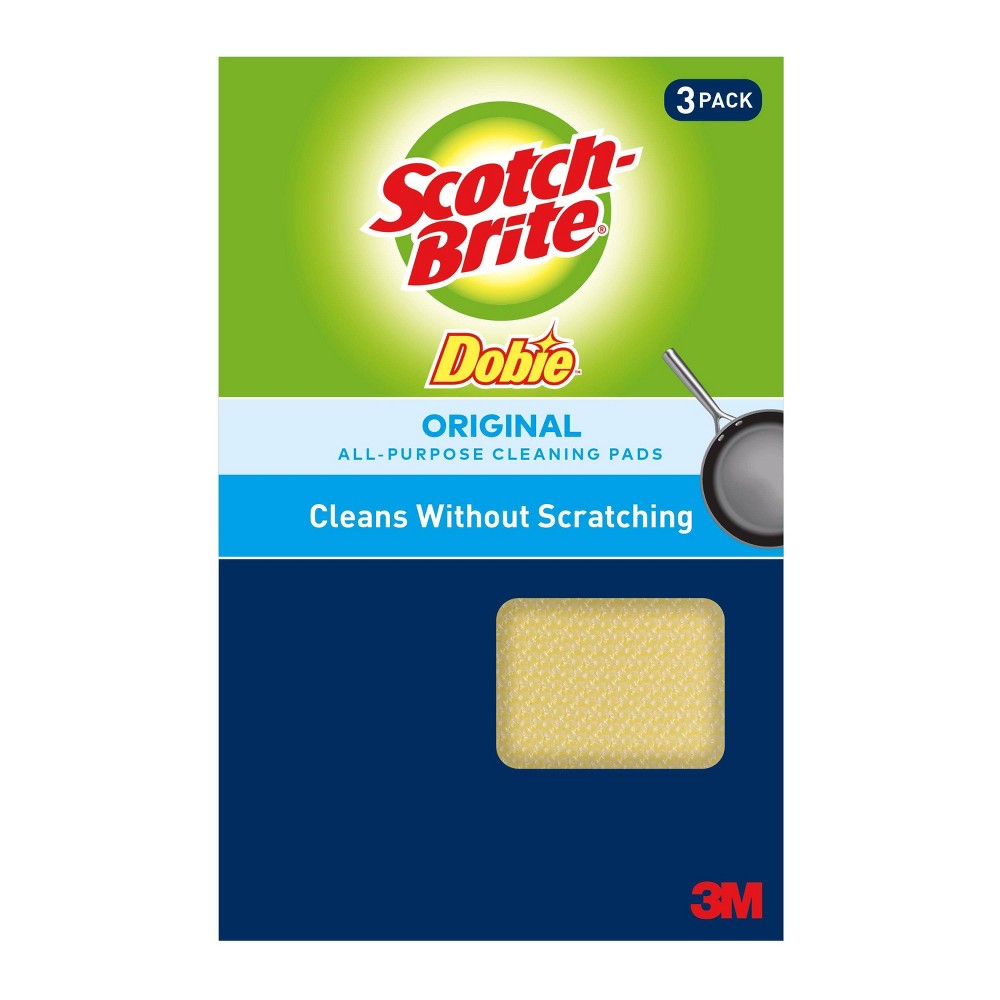 UPC 021200417566 product image for Scotch-Brite Dobie Cleaning Pads - Original - 3ct | upcitemdb.com