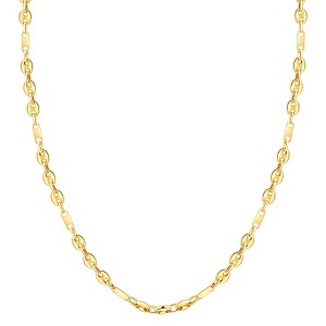 Pompeii3 14k Yellow Gold Women's 22" Marine Chain Necklace 14.2 Grams 5.5mm Thick - 1 of 4