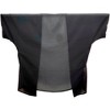 LA LEELA Women's Duster Loose Summer Beach Duster Outwear Open Front Dress Beachwear Plain Cover Up Holiday Cardigans for Women XL Solid, Black - 2 of 2