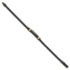 Black Bow Jewelry Black & Gold Tone Plated Stainless Steel Leather I.D. Bracelet, 8.5 In - 2 of 4