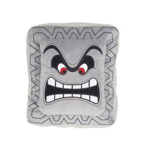 Super Mario Bros. Sanei MZ36 Cushion Thwomp Super Mario - 1 of 1