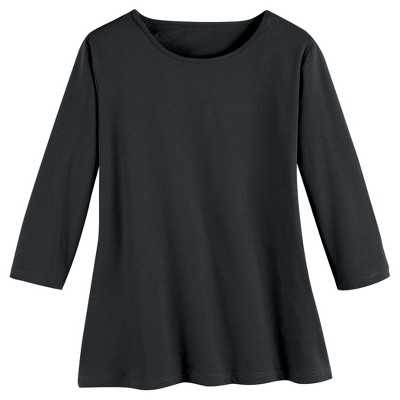 Collections Etc 3/4 Sleeve Top
