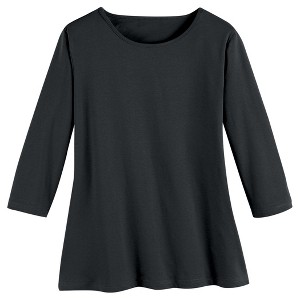 Collections Etc 3/4 Sleeve Top - 1 of 4