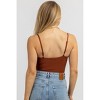 Women's BUSTIER SLEEVELESS STRETCH BODYSUIT - Win Win Apparel - 3 of 4