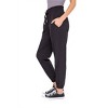 Women's Cuffed High Waisted Joggers - mono b - 2 of 4