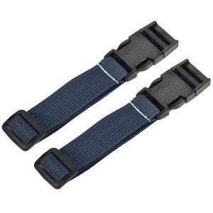 Unique Bargains Travel Packing Adjustable Utility Strap with Buckle 2 Pcs - 1 of 4