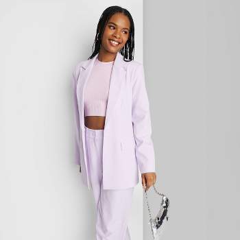 Agnes Orinda Women's Plus Size Work Fashion Notched Lapel Formal Blazer  Burgundy 4x : Target