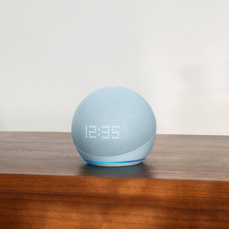 Amazon Echo Dot (5th Gen 2022) - Smart Speaker with Clock and Alexa, 6 of 7