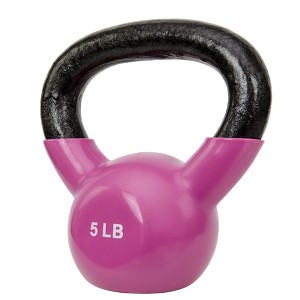 Sunny Health & Fitness Vinyl Coated Kettlebell - 1 of 4