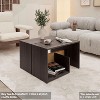 Vynxaria Contemporary Accent Table - Stylish? Side Table for Living Room & Bedroom - 4 of 4