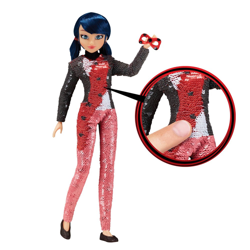 Miraculous Fashion Flip Ladybug Doll Playset  2 Pieces