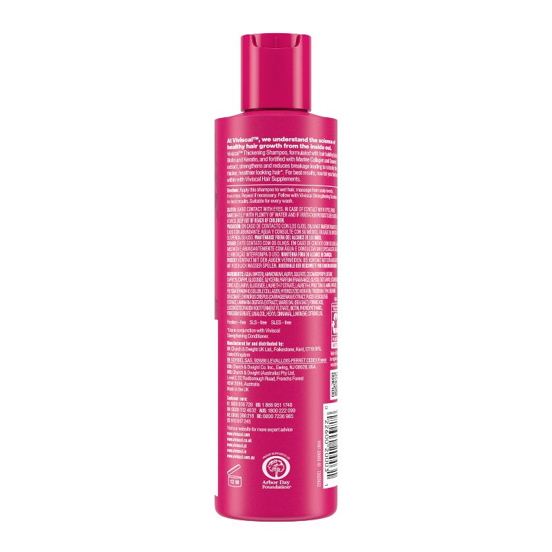 Viviscal Thickening Shampoo with Biotin and Keratin - 8.45 fl oz, 3 of 11