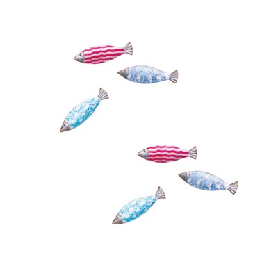 Gallerie II Harpswell Fish Napkin Ring Set of 6